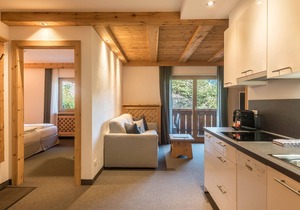 Apartment 'Cesa Sassela' with Mountain View, Sauna, Pool, Garden, Balcony & Wi-Fi