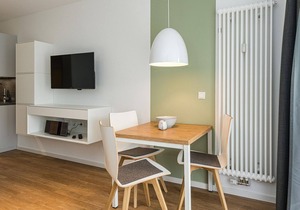 Apartment near the North Sea with terrace, parking, use of swimming pool & sauna -