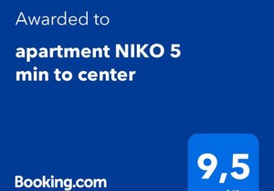apartment NIKO 5 min to center