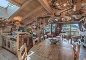 Appartement à Megève - 4 pièces, 3 chambres, balcon, wifi, parking - FR-1-453-28