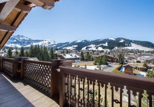 Appartement à Megève - 4 pièces, 3 chambres, balcon, wifi, parking - FR-1-453-28