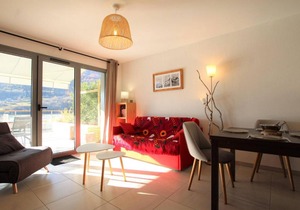 Appartement 3 étoiles, 42m², terrasse ensoleillée, 4 pers., Briançon - FR-1-330C-115