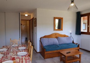 Appartement calme à Aussois, proche navettes et piscine, avec terrasse et casier à ski - FR-1-508-115