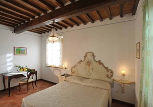 Apt in 19th century farmhouse near Cortona, pool, garden and beautiful views