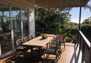 Avalon central location , ocean views, privacy.
