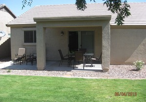 Back patio