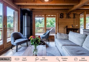 BALATA - Charming Chalet with Hot tub and Views