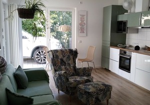 Barrierefreie Ferienwohnung mit Regenfalldusche