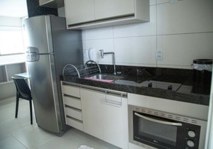 Beach Class, Ilha do Leite, Flat completo 1406