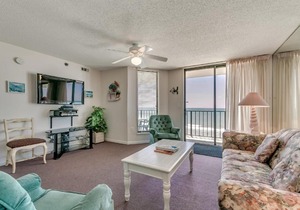 Beach Club 6F - Oceanfront condo with a recliner and outdoor pool