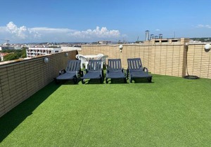 Beach Front with Rooftop