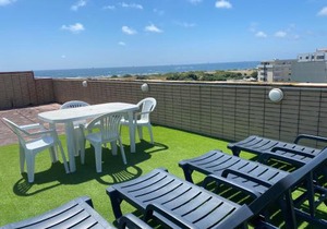 Beach Front with Rooftop