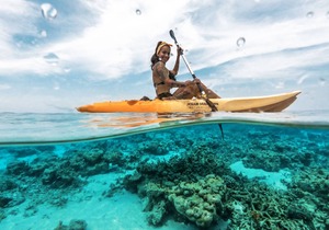 Beach stay in Maldives