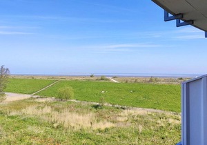 Beachfront 3-room apartment on the North Sea with balcony and sea view - Hus