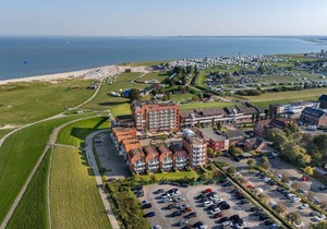 Beachfront 3-room apartment on the North Sea with balcony and sea view - Hus