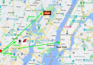 Best EWR Airport Studio-Hot Tub-Free Parking