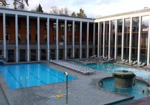 Best location directly at the Saarow Therme! 100 m. to the Scharmützelsee!