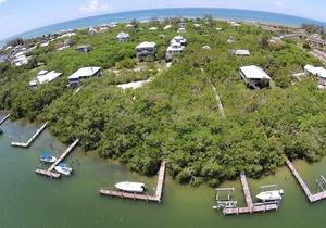 Boat access only rental on private island