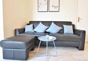 Bright and modern 1-room apartment in the spa area of ​Bad Kreuznach