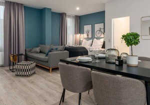 ☆BRIGHT: Central Studio for 4 | Kitchen | Parking