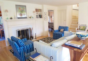 Bright cheery year-around house and cottage with quiet, private garden