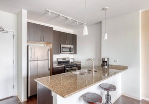 Bright Evanston 1BR w/Pool & Gym, walk to Northwestern, by Blueground