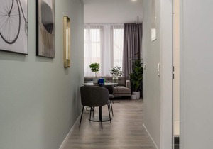 ☆BRIGHT: Studio for 2 | City Center | Kitchen