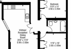 Bright Three Bedroom Apartment in Hammersmith