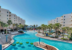 Bright, Welcoming Condo On Okaloosa Island! Waterfall, Lazy River
