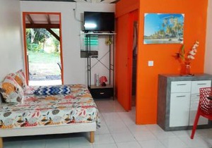 Bungalow charmant à Petit-Bourg avec jardin privatif