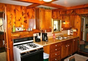 Cabin #5 - Times Square by RedAwning in Carp Lake