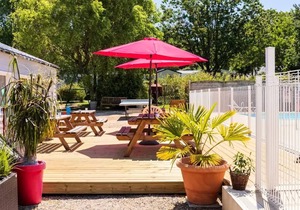 Campsite La Baie de Terenez * - Mobile home Standard Compact Méditerranée 3 rooms 3 people