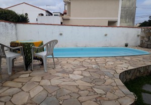 Casa para temporada com piscina em cabo frio