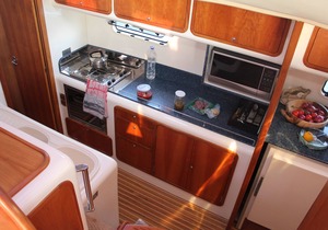 Catamaran with skipper and hostess Cyclades
