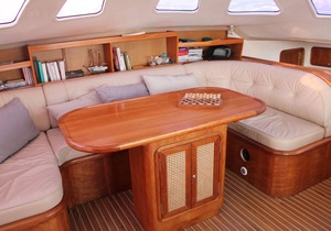 Catamaran with skipper and hostess Cyclades