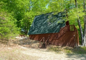 Cedar A-Frame 4 Cabin located on Patoka Lake in Southern Indiana