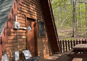 Cedar A Frame Cabin 2 located on Patoka Lake in Southern Indiana