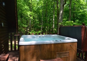 Cedar A Frame Cabin 6 with HOT TUB on Patoka Lake in Southern Indiana