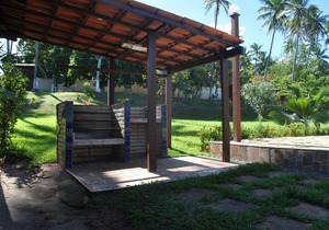 Chalet 1 in a quiet sitio with wonderful sea views