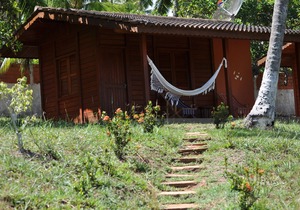 Chalet 1 in a quiet sitio with wonderful sea views