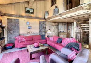 Chalet 6 pièces à Combloux avec cheminée et parking - FR-1-560-21