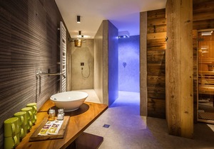 Chalet Lujanta with a view of the Dolomites