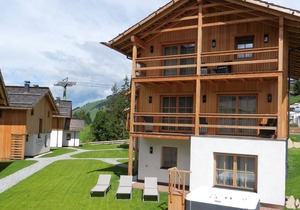 Chalet Lujanta with a view of the Dolomites