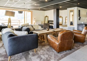 Chalet, wifi, resort center, view mountain, fitness, swimming pool, sauna, hammam, terrace, balcony