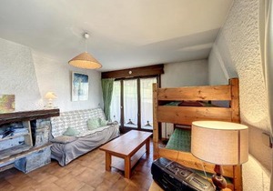 Charmant 2 pièces avec balcon en plein centre de Combloux, proche des pistes et toutes commodités - FR-1-560-51