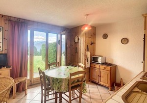 Charmant 2 pièces cabine avec jardin, près de Combloux - FR-1-560-33