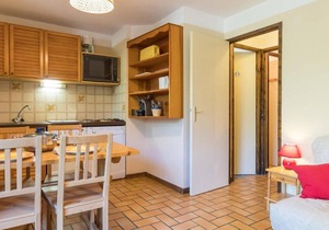 Charmant studio cabine avec jardin privatif, près des pistes, 4 couchages, Le Monêtier-les-Bains - FR-1-330F-52