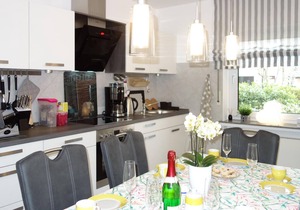 Charming vacation apartment with modern interior in Netphen.