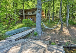 Chattooga Lakefront Cabin w/ Hot Tub + Pvt. Dock!