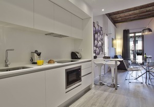 Cheerful flat up to 3 guests next to Plaza España